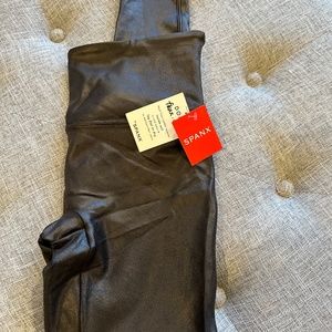 Spanx Faux Leather Leggings